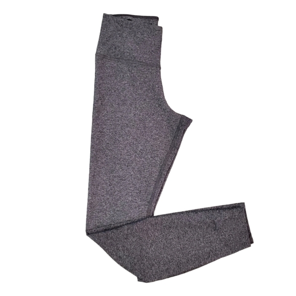 NIKE Dri-Fit Leggings Women Size Small Heather Gray High Rise Yoga Pant - Picture 1 of 12